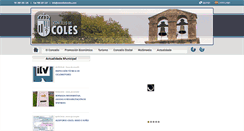 Desktop Screenshot of concellodecoles.com
